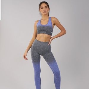 Gymshark Ombre Seamless Indigo/Black Marl